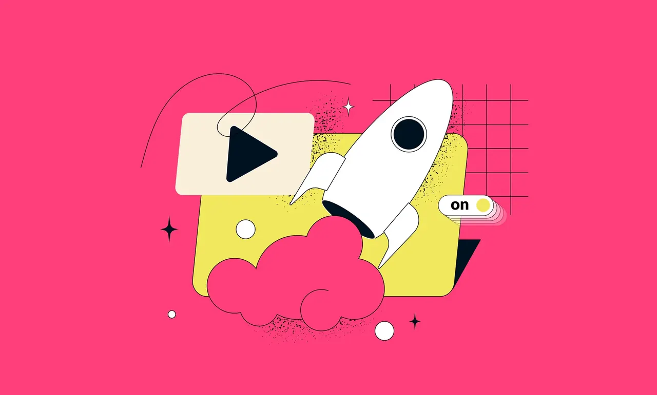 Visuell ansprechendes Erklärvideo zur Steigerung von Social Media Engagement und Reichweite.